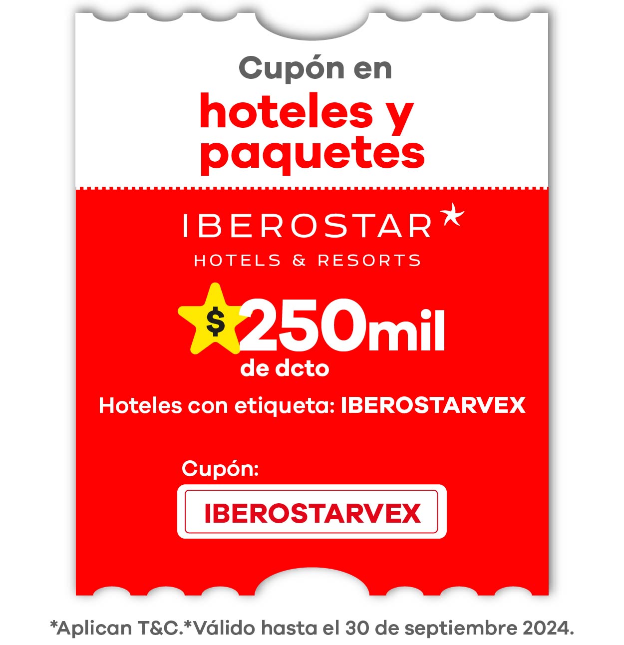 cupon iberostar