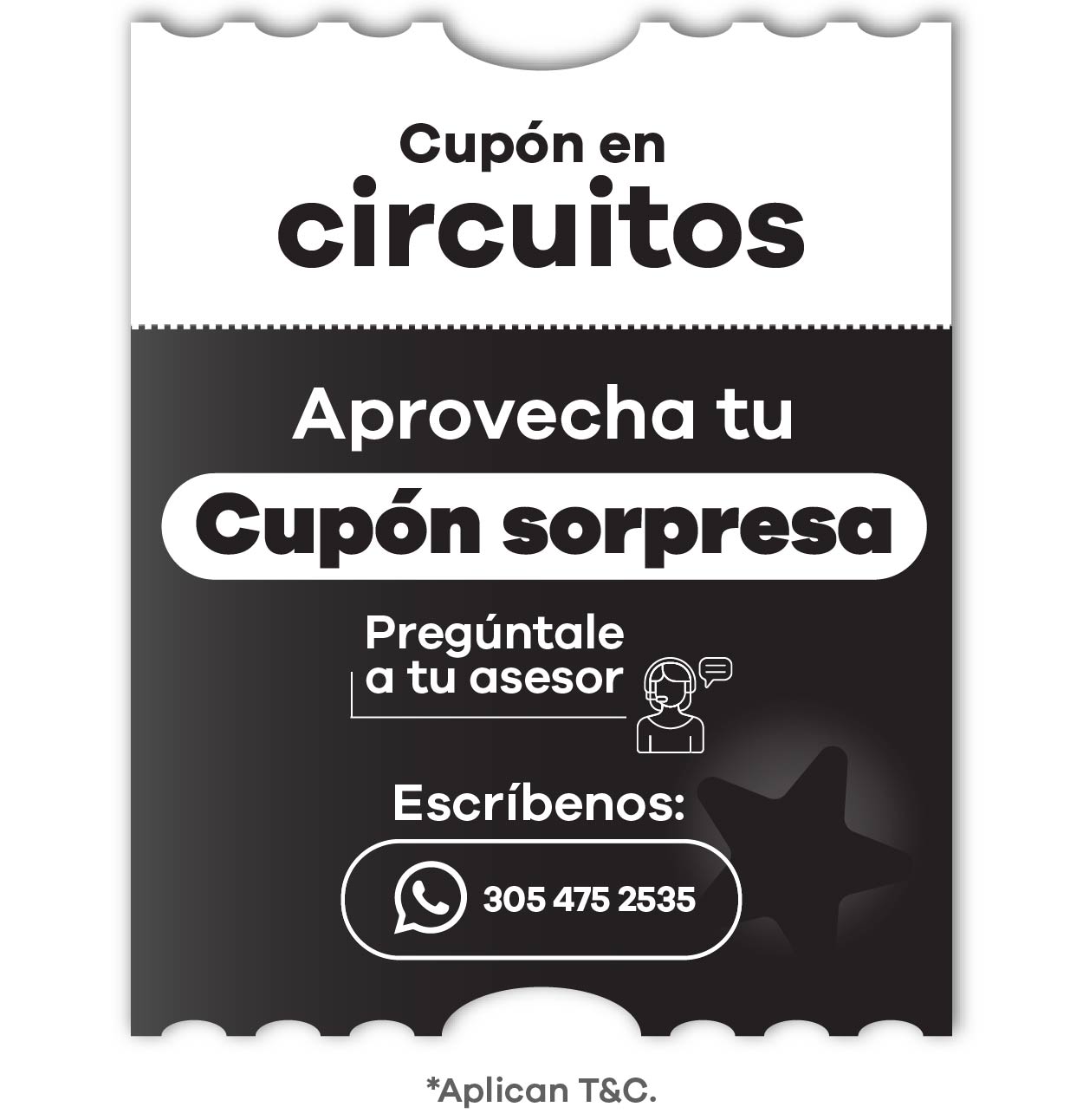 cupon circuitos